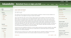 Desktop Screenshot of islamisite.com